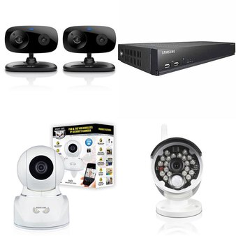 Pallet – 108 Pcs – Security Cameras & Surveillance Systems – Customer Returns – Swann, Night Owl Security, Motorola, Samsung