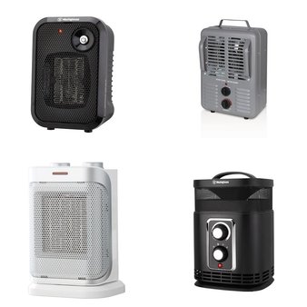 Pallet – 76 Pcs – Heaters, Humidifiers / De-Humidifiers – Customer Returns – WESTINGHOUSE, Konwin, Profusion, Honeywell
