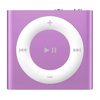 25 Pcs – Refurbished Apple iPod Shuffle 4th Generation 2GB Purple MD777LL/A (GRADE A – Original Box) – Portable Audio, Video Players