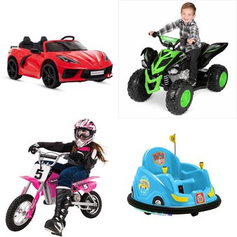 Pallet – 5 Pcs – Vehicles – Customer Returns – YAMAHA, Razor, Adventure Force, COCOMELON