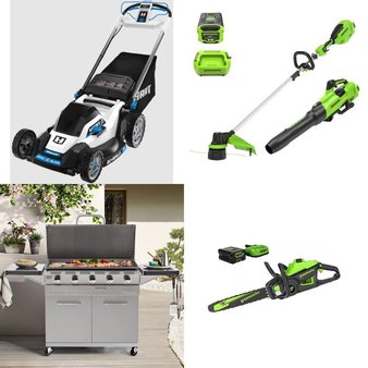 12 Pallets – 187 Pcs – Trimmers & Edgers, Other, Mowers, Accessories – Customer Returns – Hyper Tough, Ozark Trail, Garden Accents, Mm