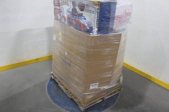 3 Pallets – 67 Pcs – New Dolls, Pretend & Dress-Up, Vehicles, Trains & RC, Vehicles – New and New Damaged Box – Walmart