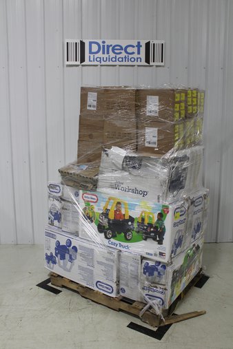 Pallet – 134 Pcs – Dolls – Customer Returns – Num Noms, Little Tikes