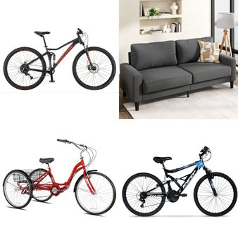 Pallet – 7 Pcs – Cycling & Bicycles, Living Room – Overstock – Hyper Bicycles, Zinus