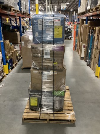 Truckload 25 Pallets – 82 Pcs – Vehicles, Air Conditioners, Accessories – Untested Customer Returns – Walmart