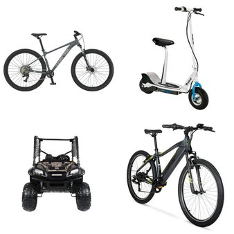 Flash Sale! 6 Pallets – 54 Pcs – Sports and Fitness – Overstock – UGO International, MD Sports, Kent Bicycles, Ozark