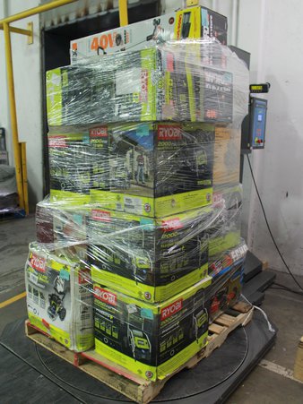 Pallet – 15 Pcs – Pressure Washers, Power Tools – Damaged / Missing Parts – RYOBI, DEWALT, Worx, Home Decorators Collection