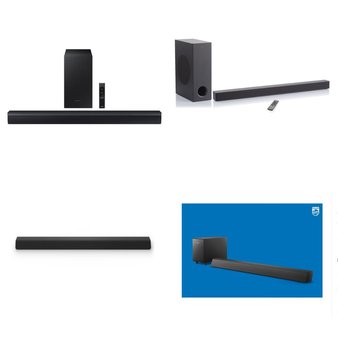 Pallet – 33 Pcs – Speakers – Customer Returns – onn., Philips, Samsung, VIZIO