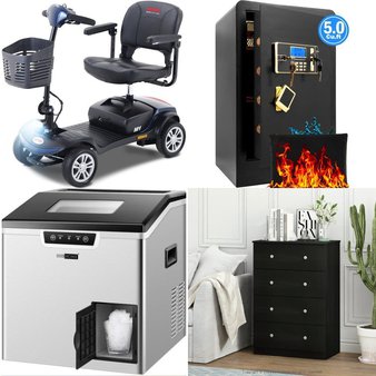 Pallet – 8 Pcs – Unsorted, Canes, Walkers, Wheelchairs & Mobility, Luggage, Home Security & Safety – Customer Returns – SEGMART, Tripcomp, Bigfeliz, Sinowell