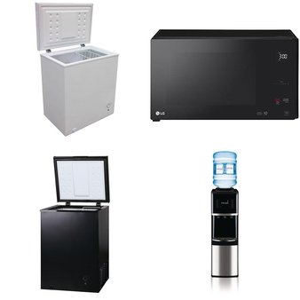 Pallet – 7 Pcs – Microwaves, Bar Refrigerators & Water Coolers – Customer Returns – Artic King, Arctic King, Curtis International, LG