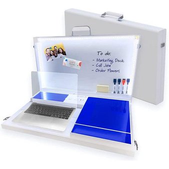 Pallet – 34 Pcs – Office Supplies – Sam’s Club Brand New – Overstock – Worky – 850029596004 – Worky THO-01 15 in 1 Portable Multifunction Workstation Desk with Built-in Power and Charging