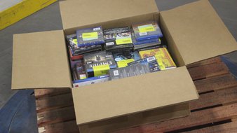1 Parcel Box – 94 Pcs – DVD Discs, Blu-ray Discs – NEW/SEALED Products – Walmart