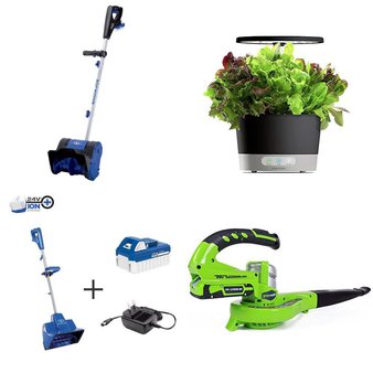 Pallet – 31 Pcs – Accessories, Snow Removal, Pools & Water Fun, Outdoor Play – Customer Returns – Snow Joe, Bestway, Better Homes & Gardens, GreenWorks
