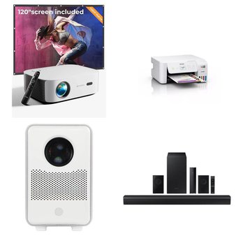 Pallet – 86 Pcs – Projector, Speakers, Portable Speakers, All-In-One – Customer Returns – HP, onn., Altec Lansing, Onn