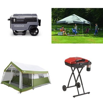 Pallet – 11 Pcs – Camping & Hiking – Customer Returns – Ozark Trail, The Coleman Company, Inc., Slumberjack, Igloo