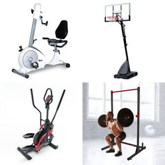Pallet – 7 Pcs – Exercise & Fitness, Outdoor Sports – Customer Returns – ECHELON, CAP, Velocity Fitness, CAP Barbell