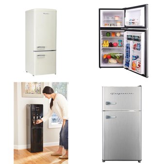 Flash Sale! 6 Pallets – 42 Pcs – Refrigerators, Bar Refrigerators & Water Coolers, Freezers, Humidifiers / De-Humidifiers – Untested Customer Returns – Galanz, Frigidaire, Primo Water, Igloo
