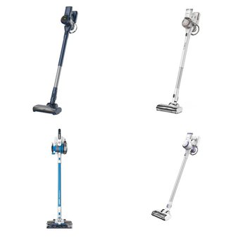 CLEARANCE! Pallet – 46 Pcs – Vacuums – Customer Returns – Tineco, Wyze, Hart