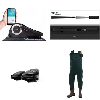 Pallet – 51 Pcs – Camping & Hiking, Outdoor Sports, Fishing & Wildlife, Exercise & Fitness – Customer Returns – Coleman, Frogg Toggs, Athletic Works, Slumberjack