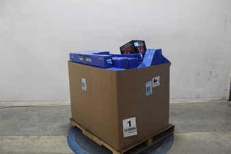 1 Pallet – 19 Pcs – Home Theatre In a Box, Power Tools, Office Supplies, All-In-One – Untested Customer Returns – Walmart