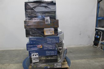 3 Pallets – 89 Pcs – Monitors – Damaged / Missing Parts / Tested NOT WORKING – Samsung, LG, ACER, onn.
