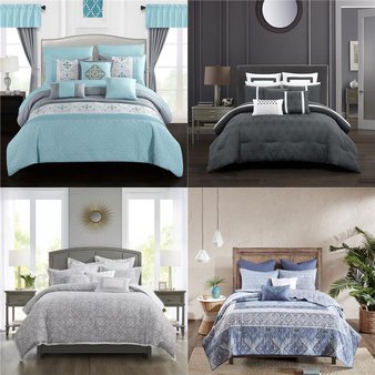 Pallet – 33 Pcs – Bedding Sets – Like New – Private Label Home Goods, Chic Home, Casual Comfort, Madison Park