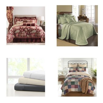 6 Pallets – 461 Pcs – Curtains & Window Coverings, Kitchen & Dining, Decor, Sheets, Pillowcases & Bed Skirts – Like New or New Customer Returns – JC Penney
