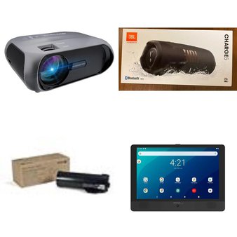 Pallet – 94 Pcs – DVD & Blu-ray Players, Projector, Audio Headsets, Boombox – Open Box Customer Returns – PROSCAN, PDP, RCA, Merkury Innovations