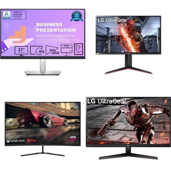 Pallet – 35 Pcs – Monitors – Customer Returns (Plug and Play Tested) – LG, onn., Samsung, Onn