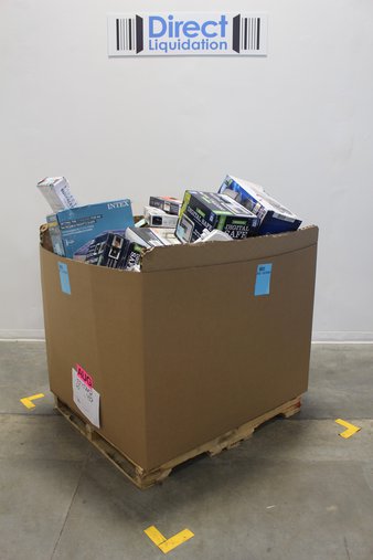 Pallet – 68 Pcs – Bath, Hardware, Safes, Accessories – Customer Returns – Taylor, Health o Meter, Better Homes & Gardens, WATERPIK