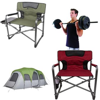 Pallet – 13 Pcs – Camping & Hiking, Office, Bath, Hardware – Customer Returns – Ozark Trail, Space Solutions, Mainstay’s, Better Homes & Gardens