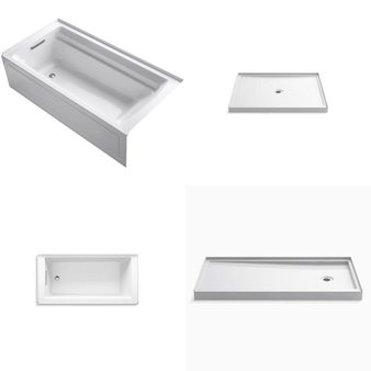 Pallet – 4 Pcs – Kitchen & Bath Fixtures, Hardware – Customer Returns – Kohler