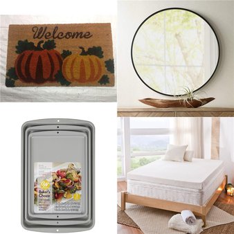 Pallet – 34 Pcs – General Merchandise – Customer Returns – Mainstays, HomeTrends, Wilton, Moustache