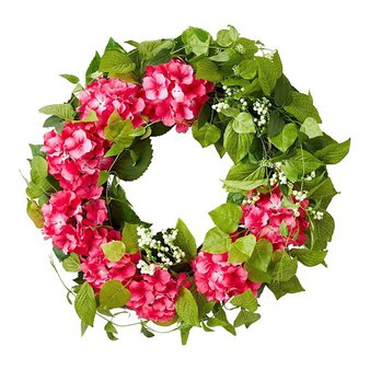 Pallet – 22 Pcs – Decor – Sam’s Club Brand New – Overstock – Mm – 193968191993 – 26″ Hydrangea & Greenery Style Spring Wreath (6″)