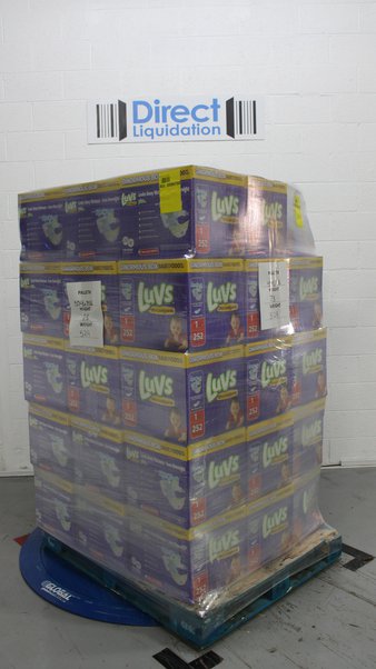 Pallet – 42 Pcs – Diapers & Wipes – Customer Returns – PROCTER & GAMBLE