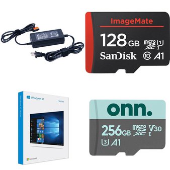 Pallet – 402 Pcs – FlashDrives/SD/Storage Media, Software, Other, Power Adapters & Chargers – Damaged / Missing Parts – Microsoft, Blackweb, SanDisk, Seagate