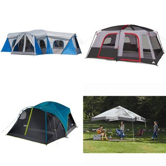 Pallet – 20 Pcs – Camping & Hiking – Customer Returns – Ozark Trail, Ozark, Coleman