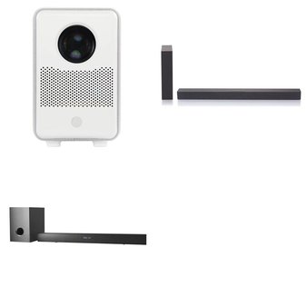 Pallet – 52 Pcs – Speakers, Projector – Customer Returns – onn., HP