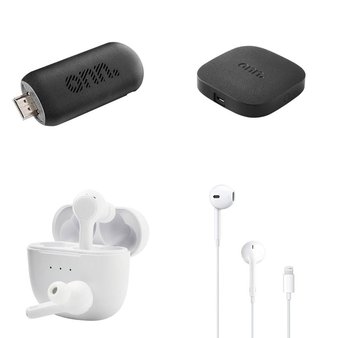 DAILY DEAL! 1 Pallet – 408 Pcs – In Ear Headphones, Media Streaming Players (IPTV), FlashDrives/SD/Storage Media, Other – Untested Customer Returns – onn., Onn, Apple, SanDisk