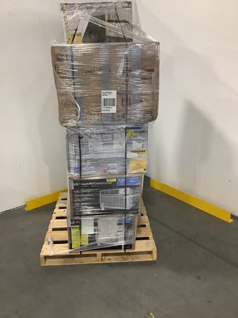 3 Pallets – 20 Pcs – Air Conditioners – Untested Customer Returns – Major Retailer