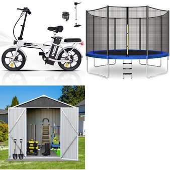 Pallet – 5 Pcs – Trampolines, Cycling & Bicycles, Other – Customer Returns – Doufit, Colorway, Seizeen