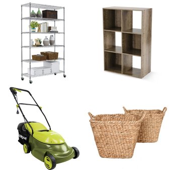 Pallet – 23 Pcs – Storage & Organization, Mowers – Overstock – Sterilite, Mainstays