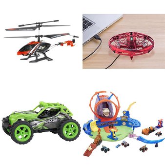 Friday Deals! Truckload – 26 Pallets – 978 Pcs – Vehicles, Trains & RC, Dolls, Action Figures, Powered – Customer Returns – Adventure Force, Sky Rover, Hot Wheels, Power Craze