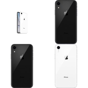7 Pcs – Apple iPhone XR – Refurbished (GRADE A – Unlocked) – Models: MT3U2LL/A, MRYY2LL/A, MT012LL/A, MT072LL/A