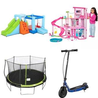 Pallet – 12 Pcs – Powered, Unsorted, Dolls, Outdoor Sports – Customer Returns – Razor, Razor Power Core, Barbie, Bestway