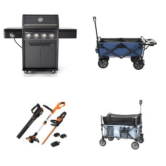 Pallet – 4 Pcs – Other, Trimmers & Edgers, Grills & Outdoor Cooking – Customer Returns – Worx, Macwagon, Ozark Trail, Mm
