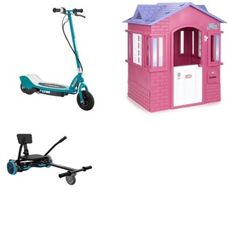 Pallet – 4 Pcs – Powered, Outdoor Play – Customer Returns – Hover-1, Little Tikes, Razor