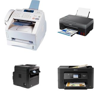 Pallet – 14 Pcs – All-In-One, Speakers – Open Box Customer Returns – onn., Canon, EPSON, HP