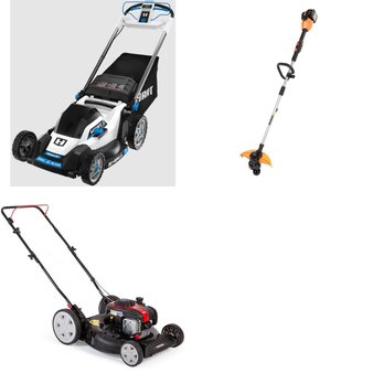 Pallet – 4 Pcs – Mowers, Trimmers & Edgers – Customer Returns – Black Max, Hart, Worx