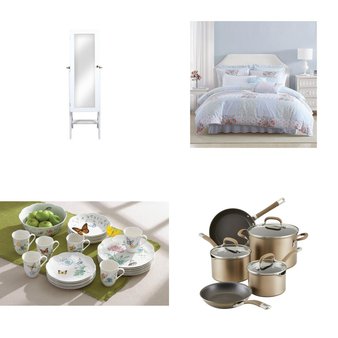 3 Pallets – 679 Pcs – Curtains & Window Coverings, Decor, Bath, Sheets, Pillowcases & Bed Skirts – Like New or New Customer Returns – JC Penney